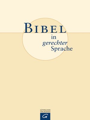 cover image of Bibel in gerechter Sprache